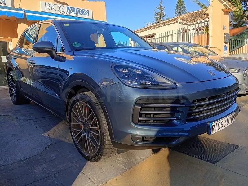Usado Porsche Cayenne S 440 CV (323 kW) 2018 Azul SUV