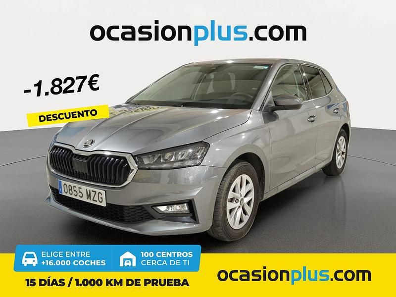 Gris Usado 2025 Skoda Fabia Selection Berlina | 20.100 € (Buen precio) - Imagen 1/4