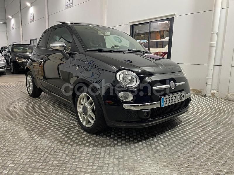 Usado Fiat 500 Sport 69 CV (50 kW) 2008 Negro Berlina