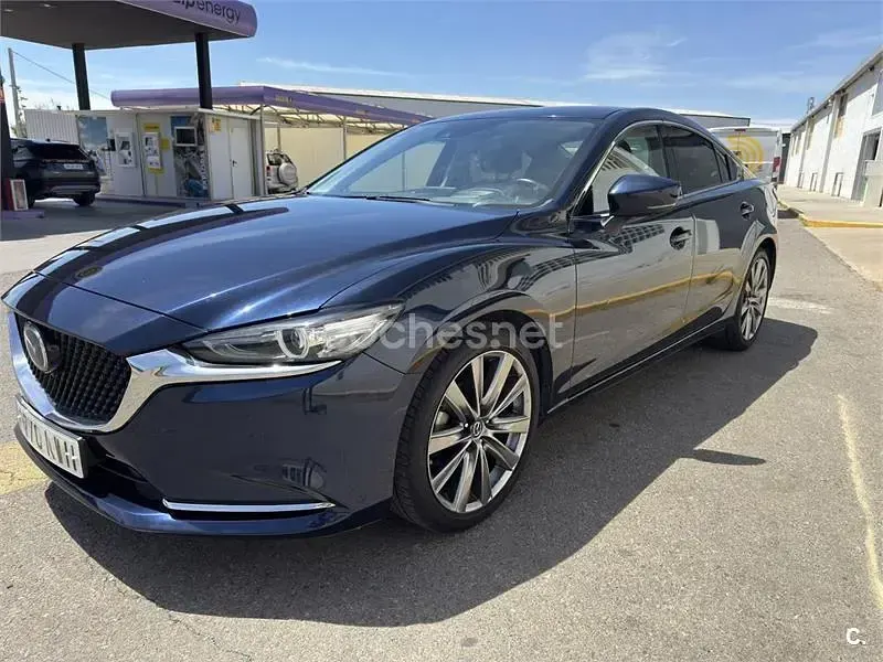 Usado Mazda 6 145 CV (106 kW) 2019 Azul Berlina