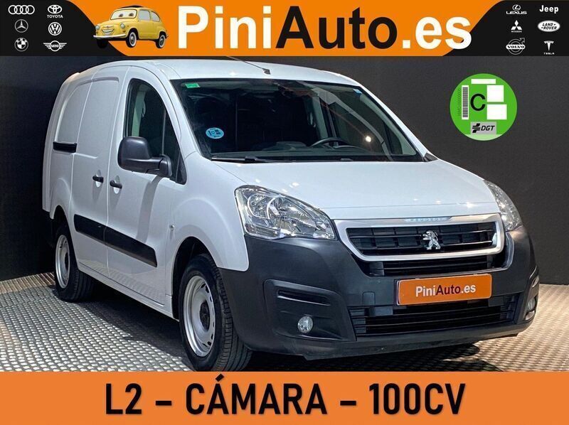 Blanco Usado 2018 Peugeot Partner Monovolumen | 9900 € (Un poco caro) - Imagen 1/4