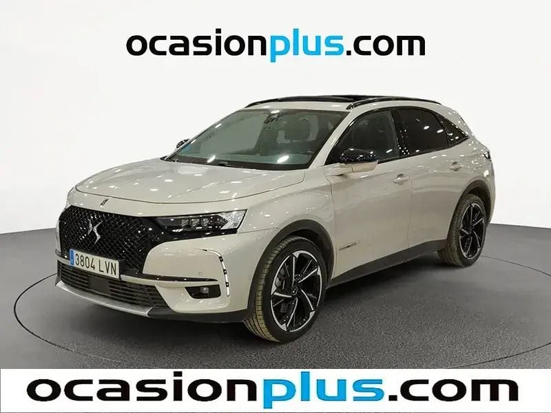 Beige Usado 2021 DS Automobiles DS7 Crossback Grand Chic SUV | 24.991 € (Super precio) - Imagen 1/4