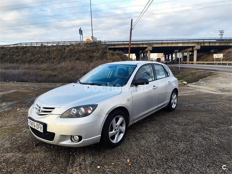 Gris / plata Usado 2005 Mazda 3 Sportive Berlina | 4000 € (Precio justo) - Imagen 1/4