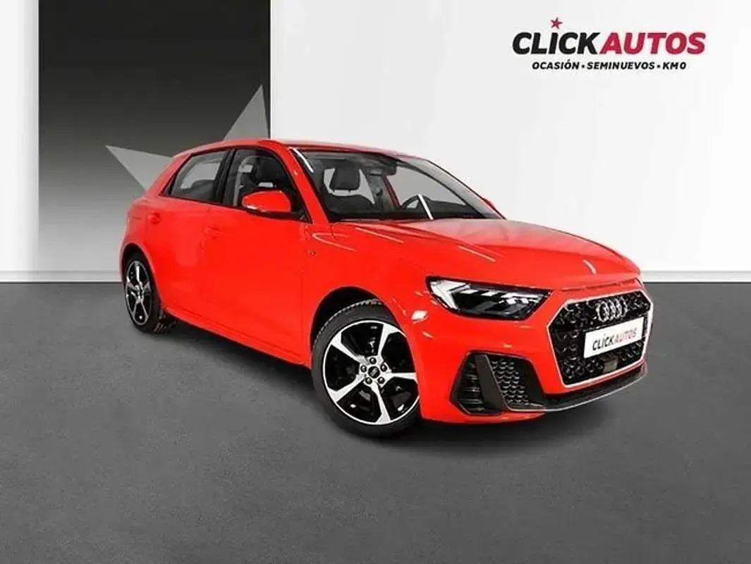 Usado Audi A1 S-Line 95 CV (69 kW) 2023 Rojo SUV