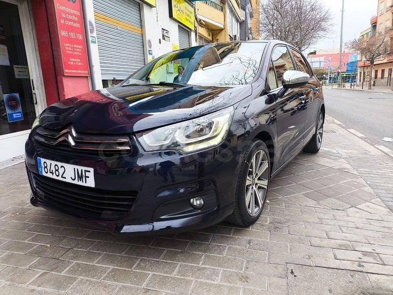 Usado Citroën C4 Live 99 CV (72 kW) 2016 Azul Berlina