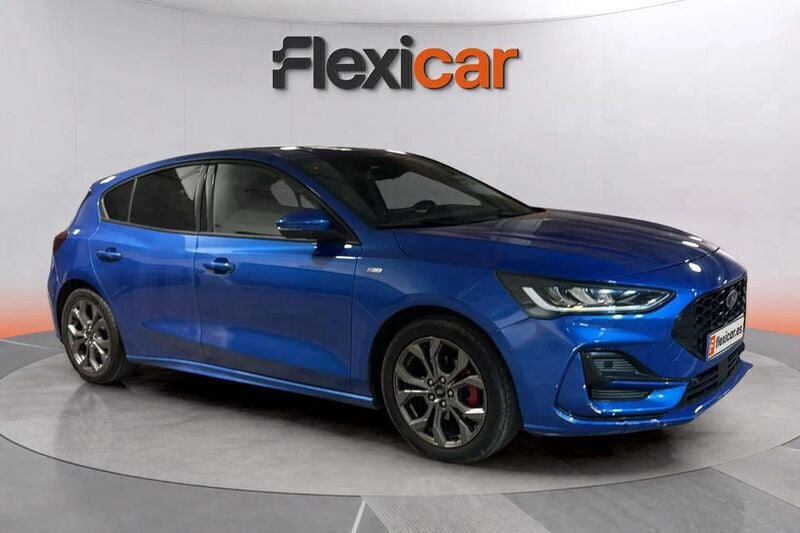 Azul Usado 2022 Ford Focus Active Berlina | 17.990 € (Precio justo) - Imagen 1/4