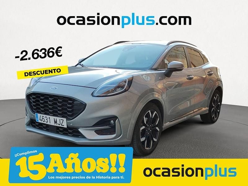 Gris Usado 2023 Ford Puma Gen-E ST-Line X SUV | 18.000 € (Precio justo) - Imagen 1/4