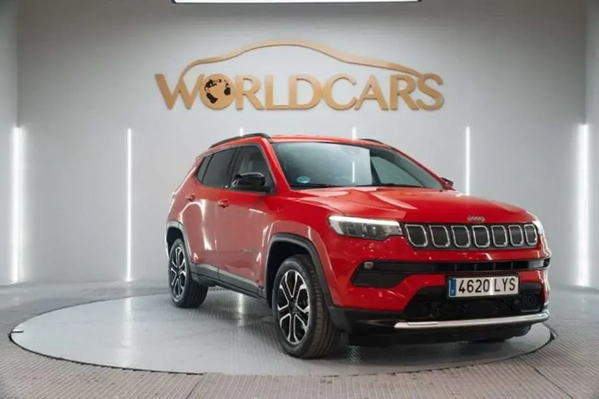 Usado Jeep Compass Limited 131 CV (96 kW) 2022 Rojo SUV