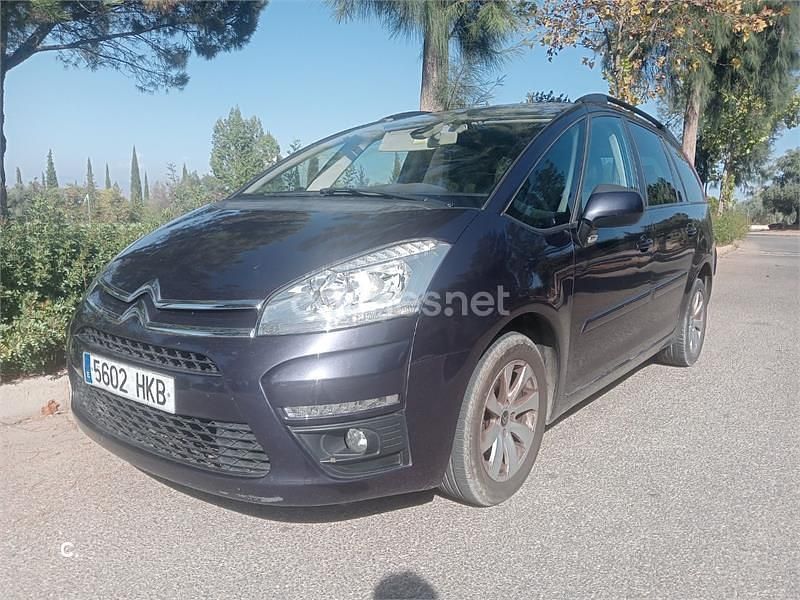 Azul Usado 2012 Citroën Grand C4 Picasso Seduction Monovolumen | 6900 € (Caro) - Imagen 1/4