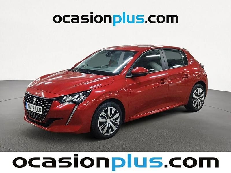 Rojo Usado 2020 Peugeot 208 Active Utilitario | 10.182 € (Buen precio) - Imagen 1/4