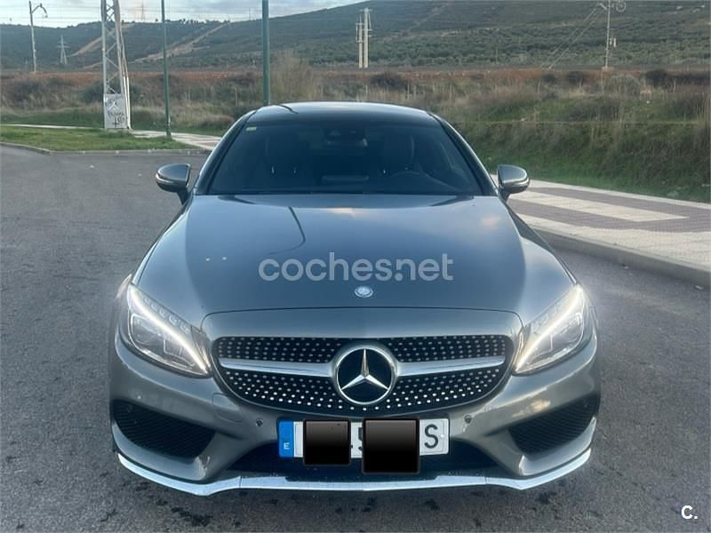 Usado Mercedes C220 170 CV (125 kW) 2018 Gris / plata Coupe