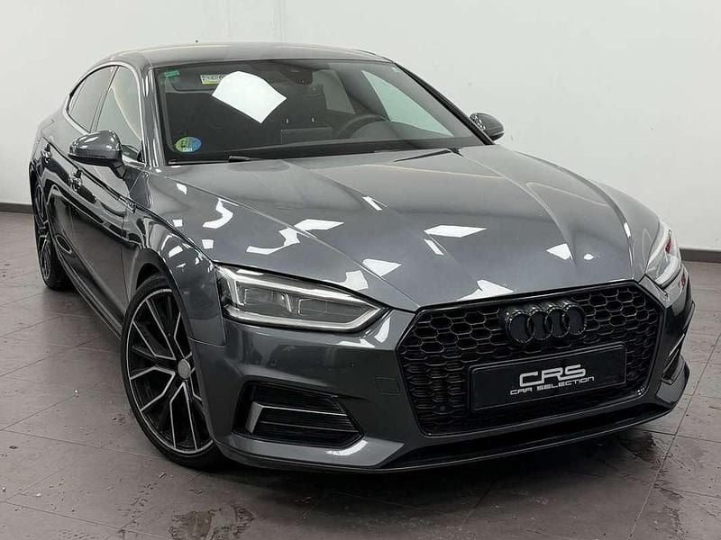 Usado Audi A5 Sportback S-Line 190 CV (139 kW) 2019 Gris Utilitario