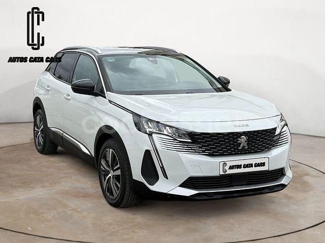 Blanco Usado 2021 Peugeot 3008 Allure SUV | 16.490 € (Un poco caro) - Imagen 1/4