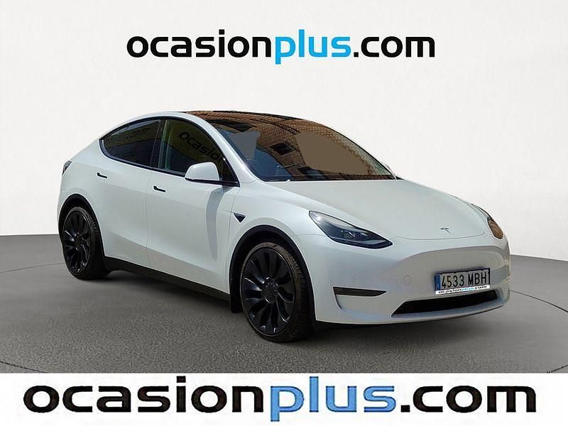Begagnad Tesla Model Y Performance 392 kW (534 HK) 2022 Vit SUV