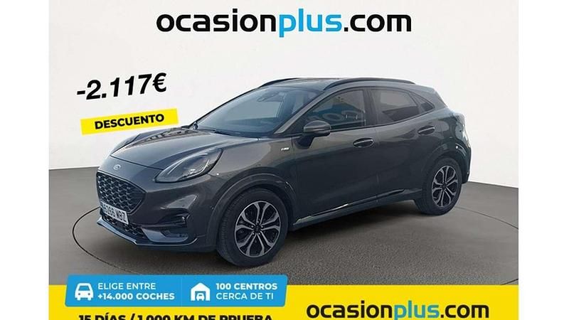 Gris Usado 2022 Ford Puma Gen-E ST-Line SUV | 15.819 € (Buen precio) - Imagen 1/4