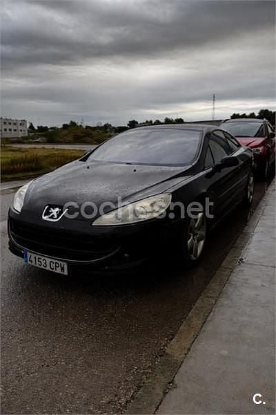 Usado Peugeot 407 Coupe 136 CV (100 kW) 2009 Negro Coupe