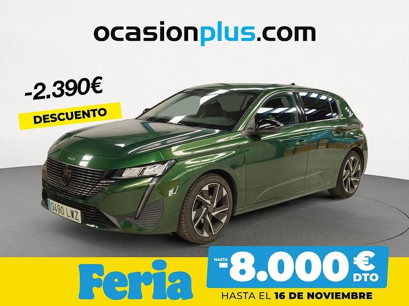 Verde Usado 2022 Peugeot 308 Allure Berlina | 17.500 € (Precio justo) - Imagen 1/4
