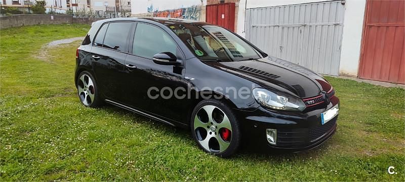 Usado VW Golf VI GTI 210 CV (154 kW) 2009 Negro Utilitario