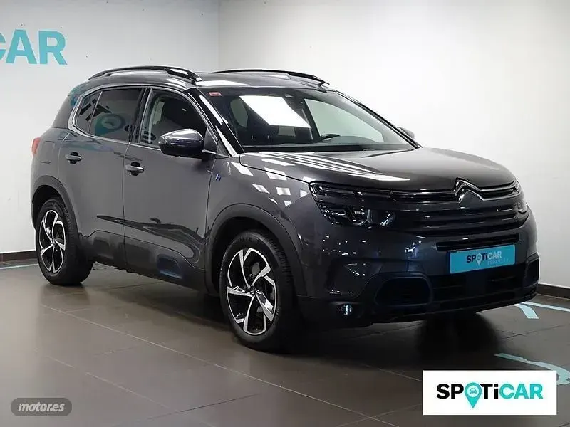 Usado Citroën C5 Aircross Shine 225 CV (165 kW) 2020 Gris SUV