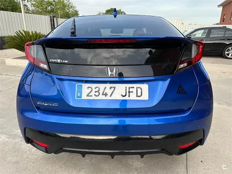 Usado Honda Civic Sport 120 CV (88 kW) 2015 Azul Berlina