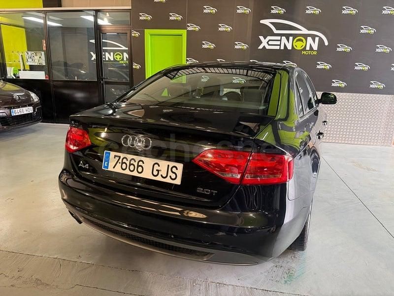 Usado Audi A4 S-Line 211 CV (155 kW) 2009 Negro Berlina