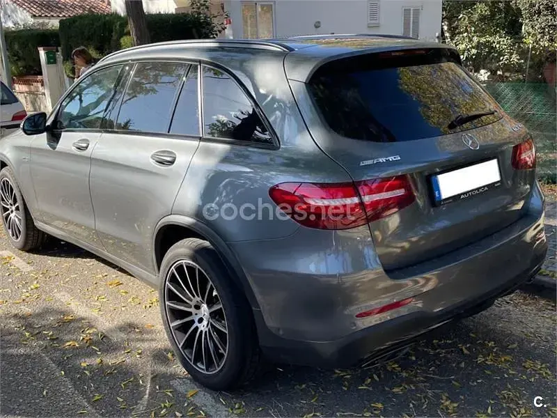 Usado Mercedes GLC43 AMG 367 CV (269 kW) 2018 Gris / plata SUV