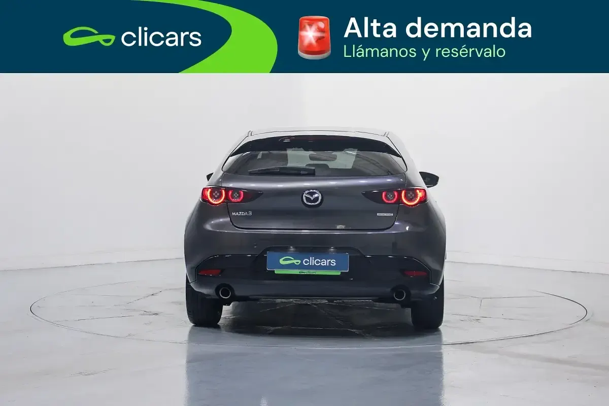 Usado Mazda 3 122 CV (89 kW) 2019 Gris Berlina