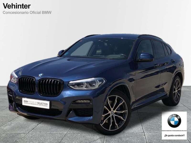 Azul Usado 2021 BMW X4 SUV | 47.990 € (Precio justo) - Imagen 1/4