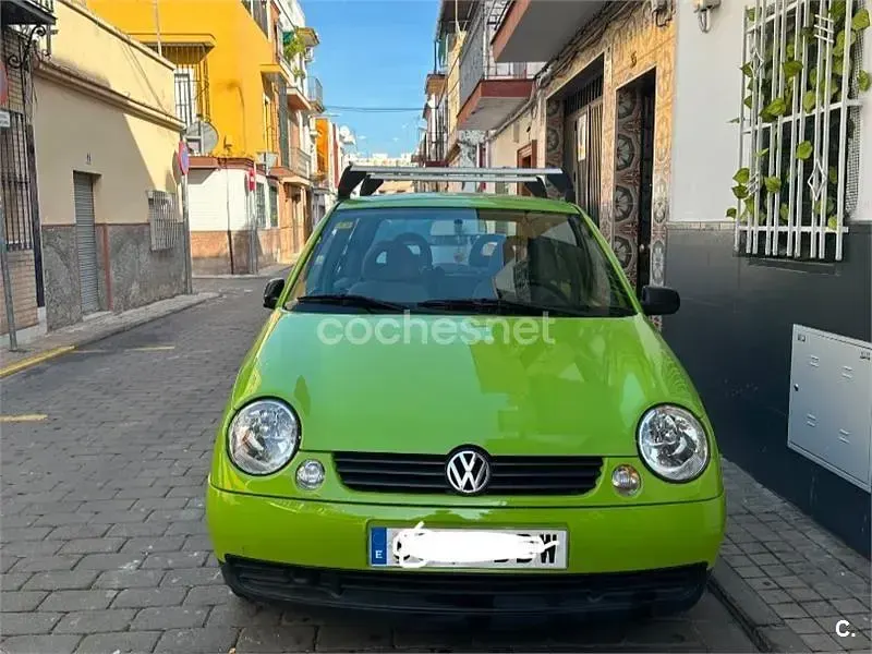 Usado VW Lupo Trendline 75 CV (55 kW) 2000 Verde Utilitario