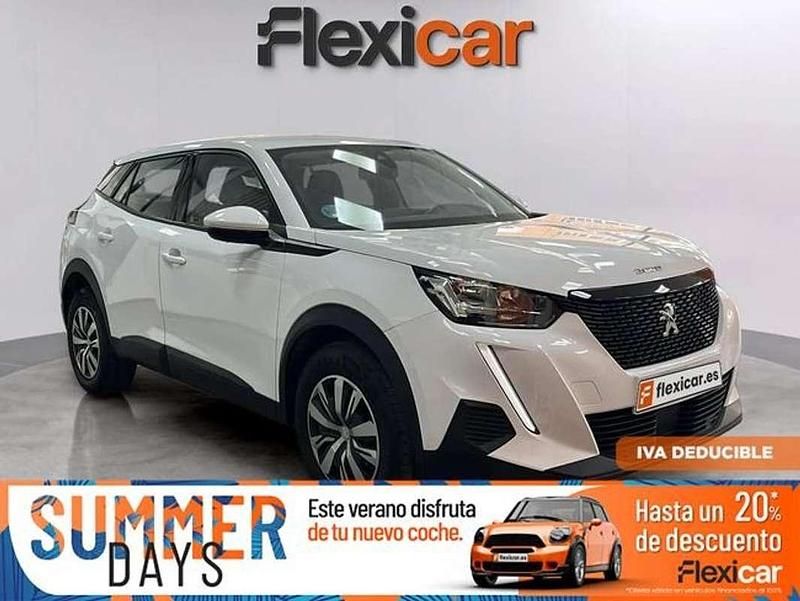 Blanco Usado 2021 Peugeot 2008 Active SUV | 12.290 € (Super precio) - Imagen 1/4