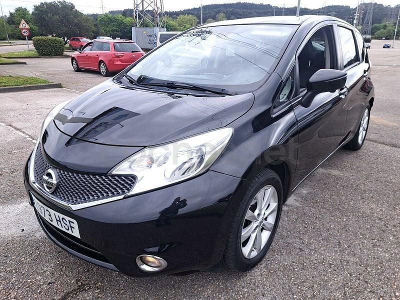 Usado Nissan Note Visia 90 CV (66 kW) 2014 Negro Utilitario