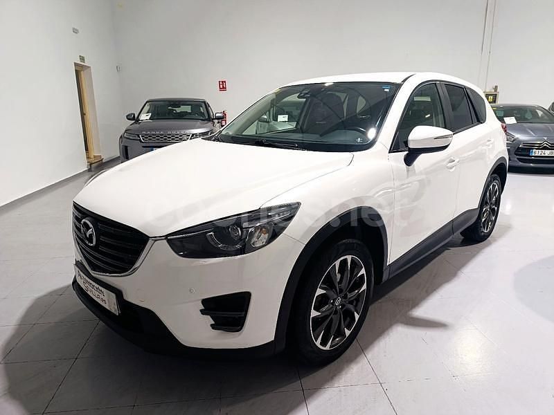 Blanco Usado 2016 Mazda CX-5 Luxury SUV | 12.990 € (Buen precio) - Imagen 1/4