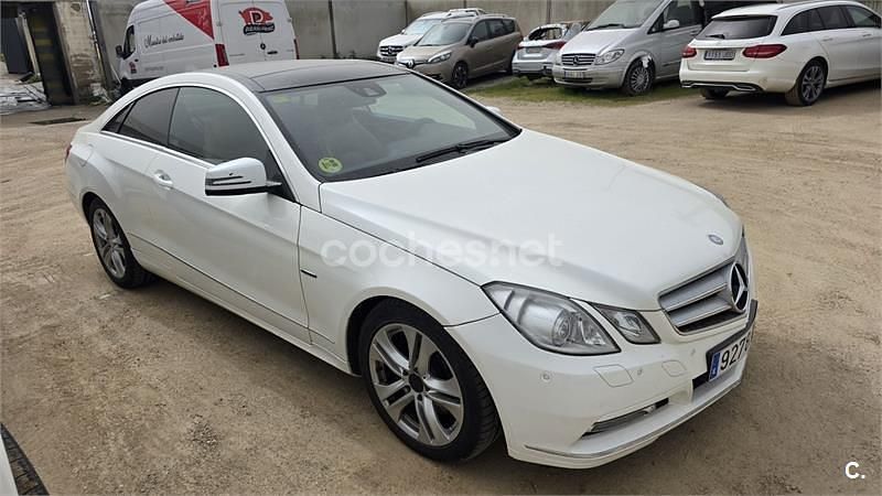 Usado Mercedes E250 204 CV (150 kW) 2011 Blanco Coupe