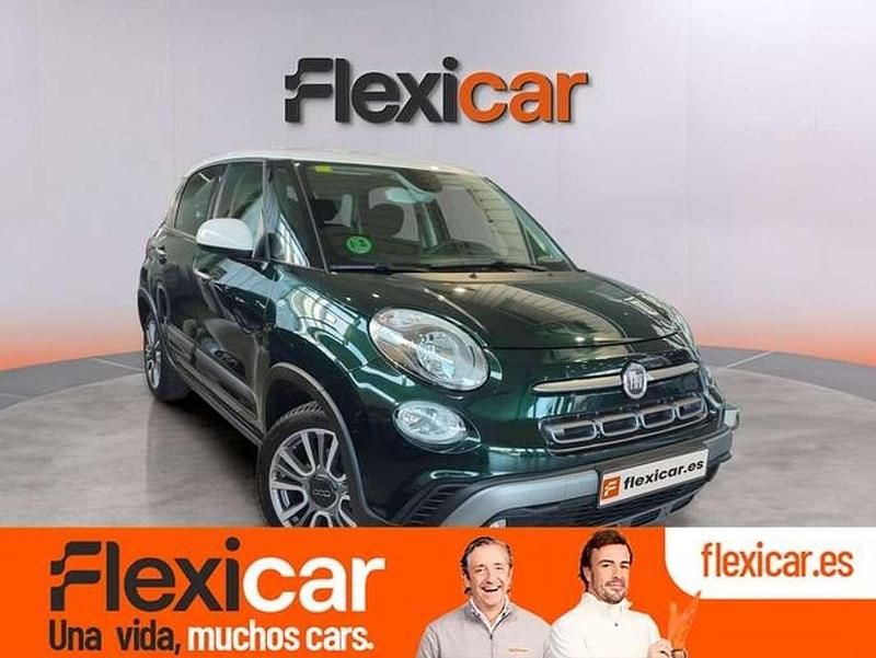 Usado Fiat 500L Lounge 105 CV (77 kW) 2018 Verde Monovolumen