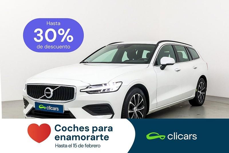 Blanco Usado 2021 Volvo V60 Momentum Familiar | 29.990 € (Un poco caro) - Imagen 1/4