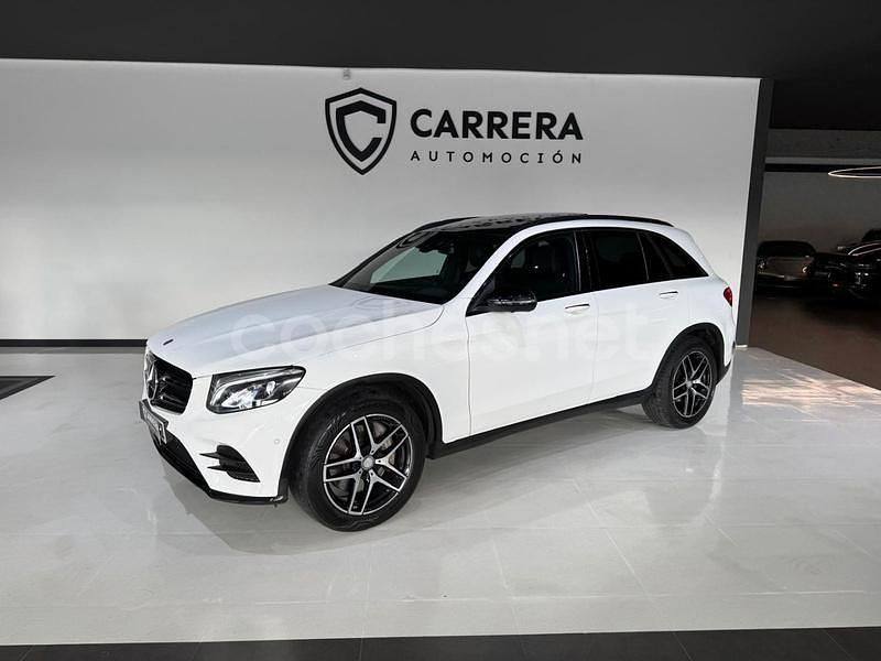 Usado Mercedes GLC250 AMG line 204 CV (150 kW) 2016 Blanco SUV