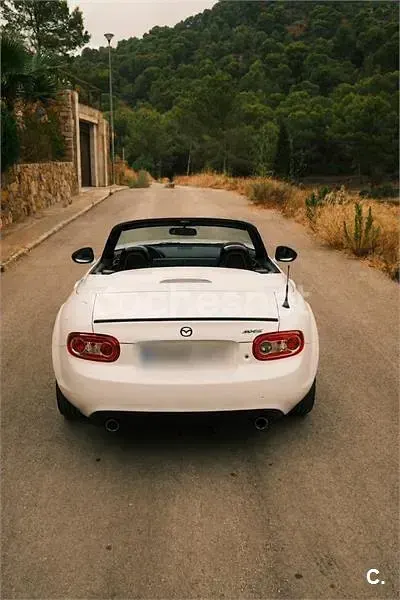 Usado Mazda MX5 126 CV (92 kW) 2014 Blanco Descapotable