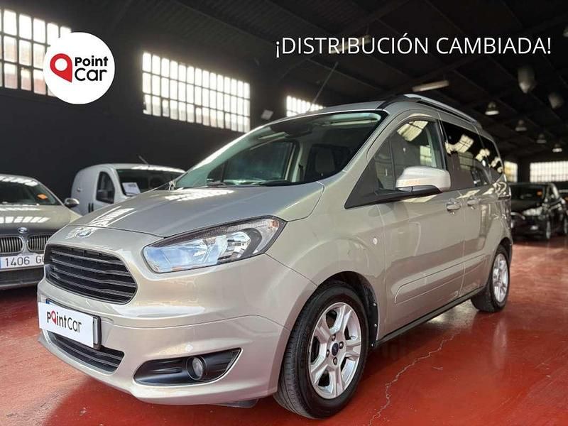 Beige Usado 2017 Ford Tourneo Courier Trend Monovolumen | 8490 € (Super precio) - Imagen 1/4