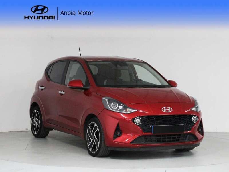Usado Hyundai i10 85 CV (62 kW) 2020 Granate metalizado Utilitario