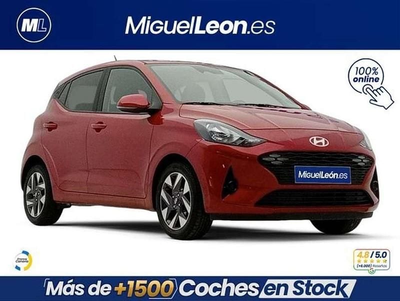Usado Hyundai i10 67 CV (49 kW) 2025 Rojo Utilitario