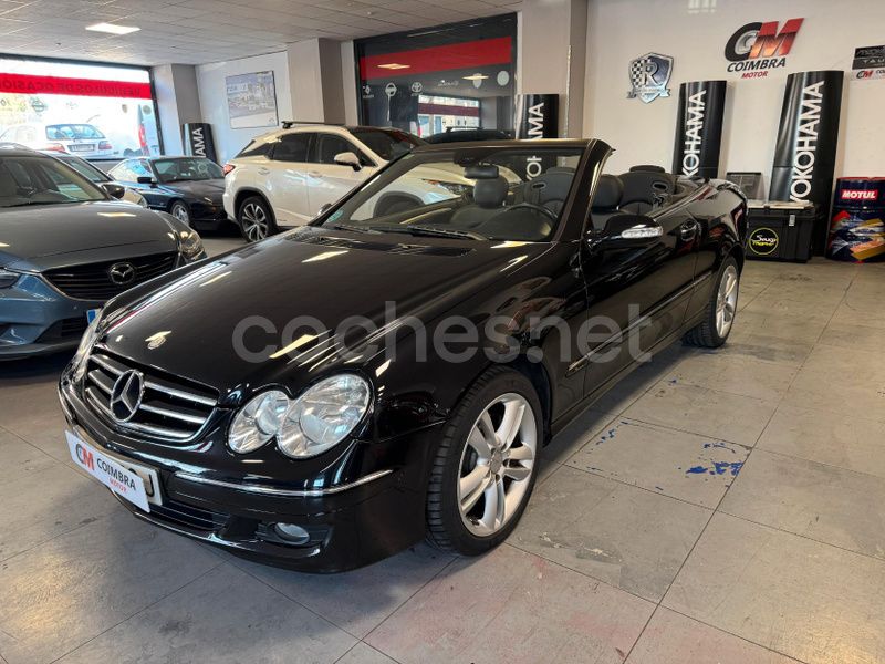 Negro Usado 2007 Mercedes CLK200 Avantgarde Coupe | 10.490 € - Imagen 1/4