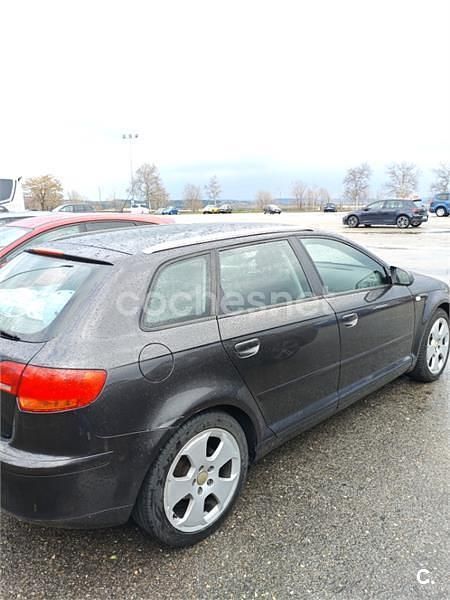 Usado Audi A3 Ambiente 140 CV (102 kW) 2007 Negro Utilitario