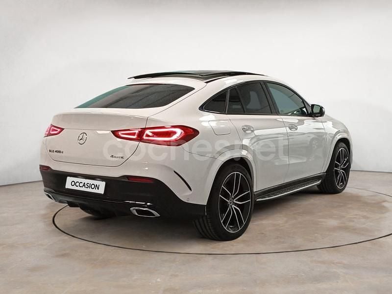 Usado Mercedes GLE400 330 CV (242 kW) 2021 Blanco Coupe
