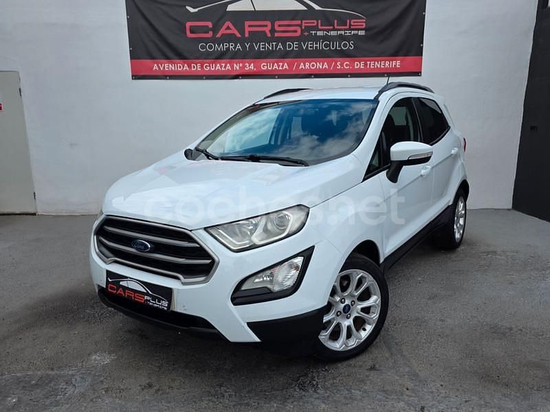 Blanco Usado 2019 Ford Ecosport Trend SUV | 9490 € (Precio justo) - Imagen 1/4