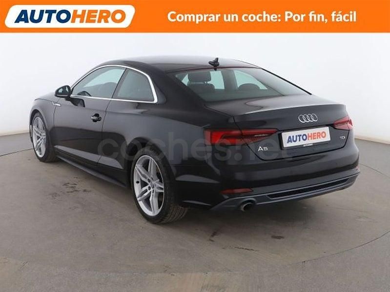 Usado Audi A5 S-Line 150 CV (110 kW) 2018 Negro Coupe