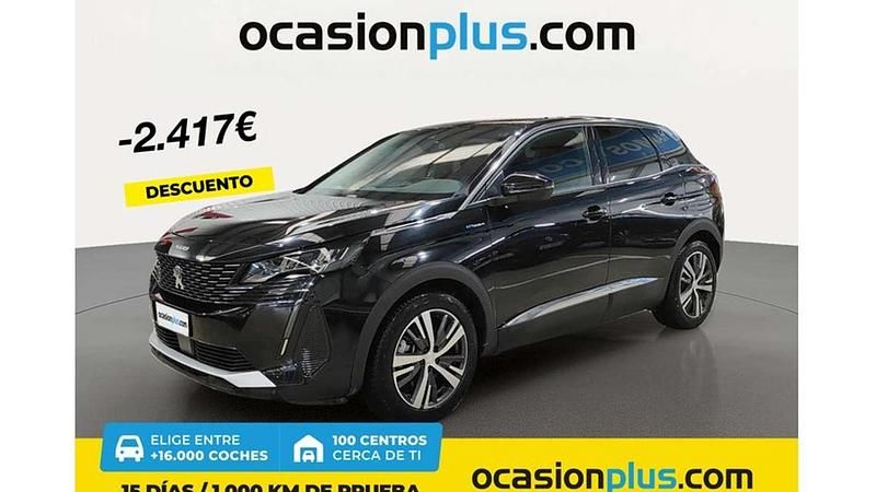 Negro Usado 2023 Peugeot 3008 Allure Monovolumen | 20.264 € (Precio justo) - Imagen 1/4