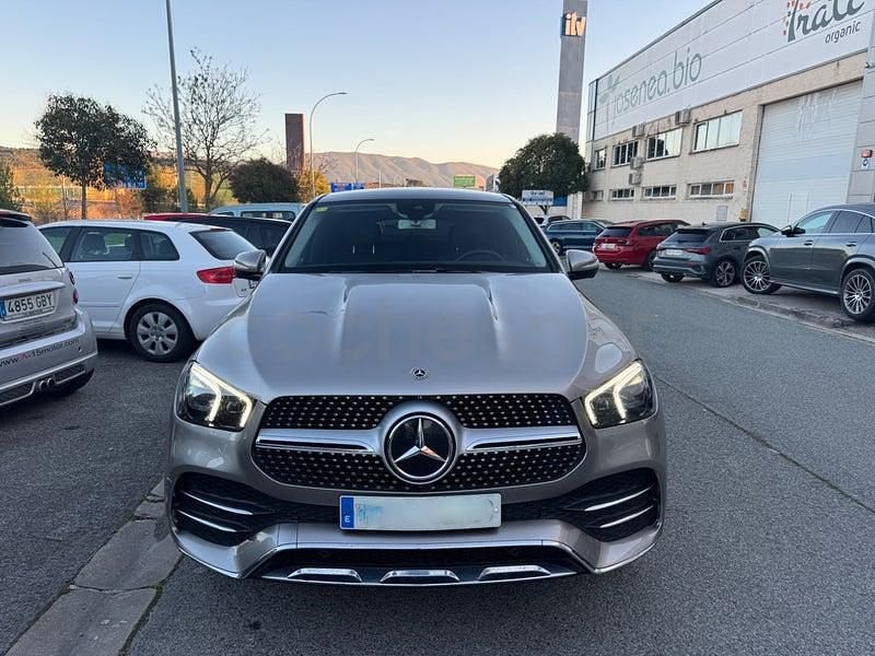 Usado Mercedes GLE350 272 CV (200 kW) 2021 Gris / plata Coupe
