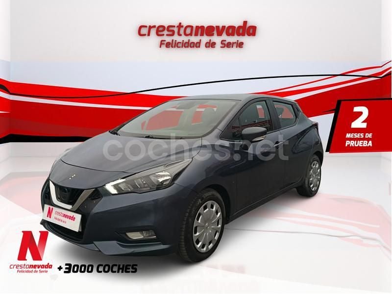 Gris / plata Usado 2022 Nissan Micra Acenta Berlina | 12.990 € (Precio justo) - Imagen 1/4