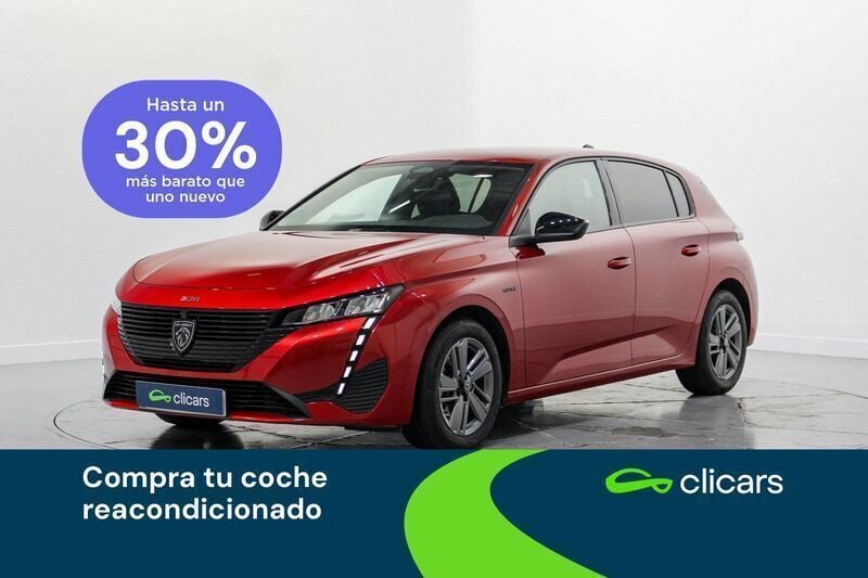 Rojo Usado 2024 Peugeot 308 Style Berlina | 21.490 € (Precio justo) - Imagen 1/4
