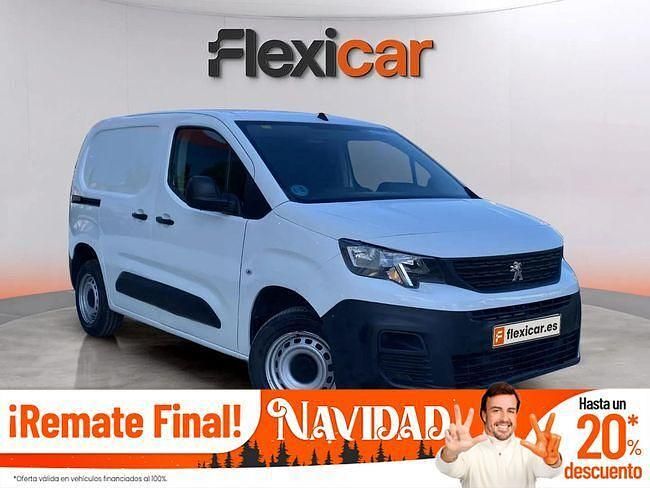 Blanco Usado 2021 Peugeot Partner Monovolumen | 13.490 € (Un poco caro) - Imagen 1/4